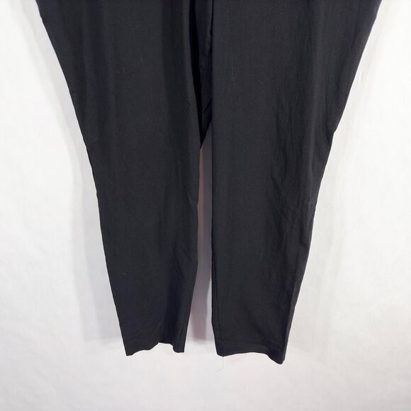 Torrid Plus Size 4X Leggings‎ Pants Solid Black Stretch Pull On Full Length 1674 - Picture 4 of 8